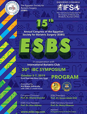 15th Annual Congress of the Egyptian Society of Bariatric Surgery