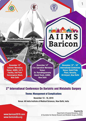 AIIMS BARICON  2nd International Conference on Bariatric and Metabolic Surgery