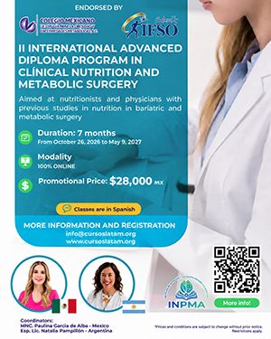 International Advanced Diploma in Clinical Nutrition and Metabolic Surgery