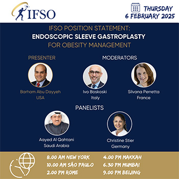 IFSO Position Statement: Endoscopic Sleeve Gastroplasty for Obesity Management