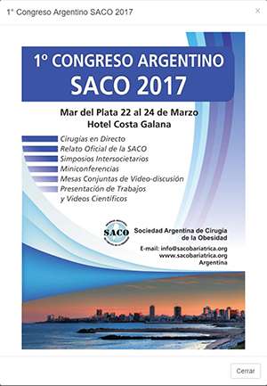 First Argentine Congress of Metabolic and Bariatric Surgery