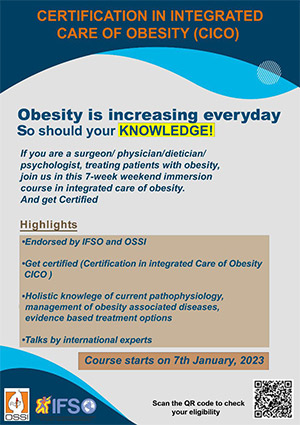 CERTIFICATION in INTEGRATED CARE for OBESITY (CICO)