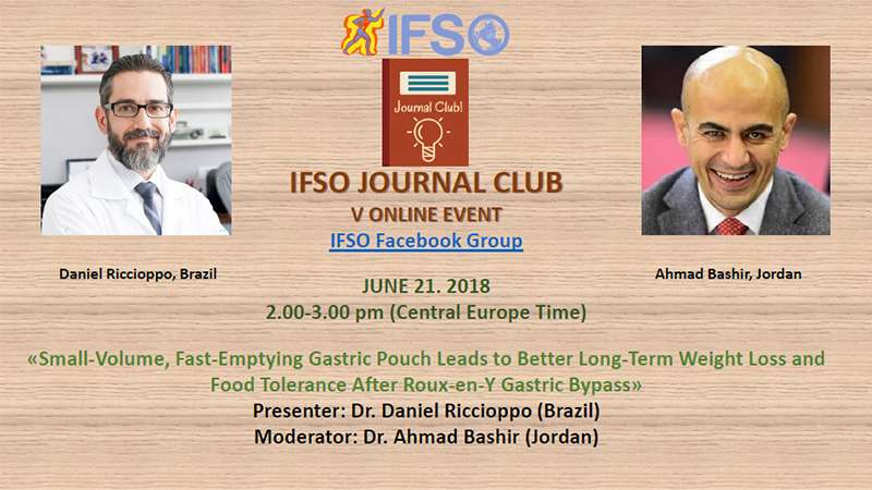 V IFSO JOURNAL CLUB ONLINE EVENT