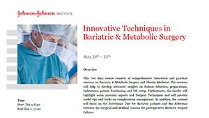 Innovative Techniques in Bariatric & Metabolic Surgery